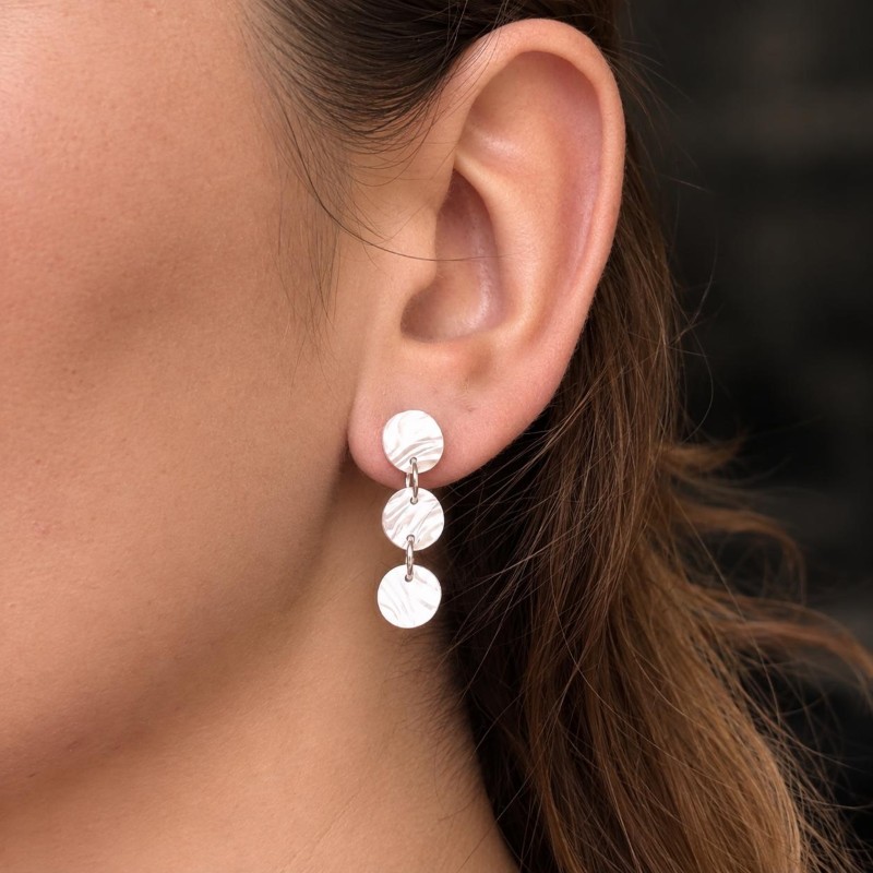 Pendientes Alma Blanco