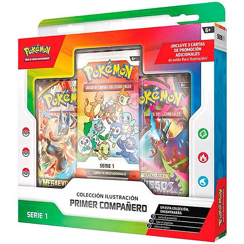 Caja Primer Compañero Pokémon Parte I (Español)