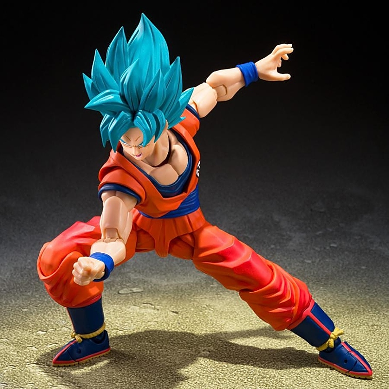 S.H Figuarts Goku Super Saiyan Blue Dragon Ball - Imagen 2